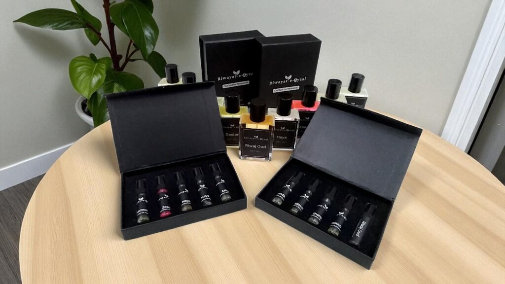Riwayat-e-Ayal Perfume Articles for Men and Women with Tester Boxes.